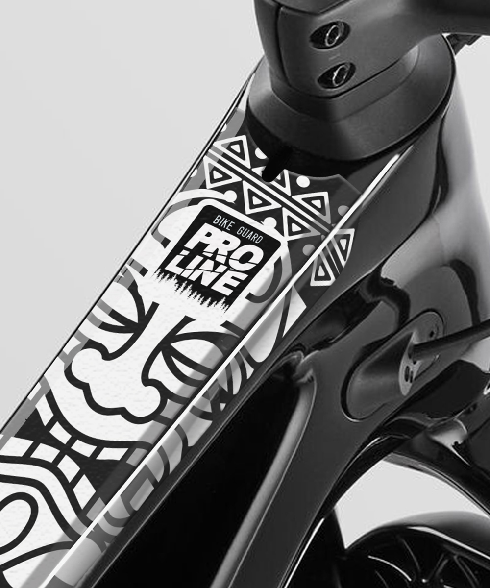 PROLINE BIKE GUARD MAORI WHITE