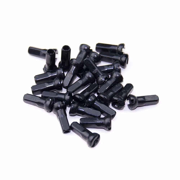 PILLAR NIPLES ALUM 14G X 12MM NEGRO 1