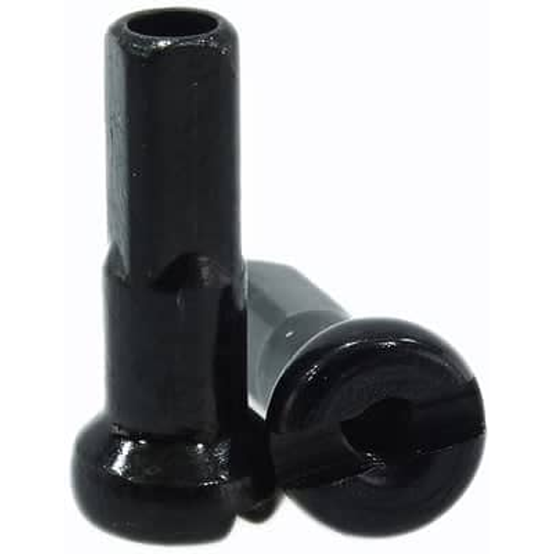 PILLAR NIPLES ALUM 14G X 12MM NEGRO 2