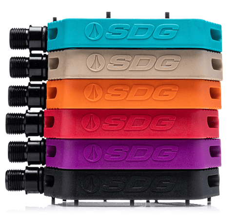 PEDALES SDG COMPOSITE  ROJO