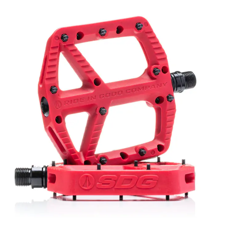 PEDALES SDG COMPOSITE  ROJO 1