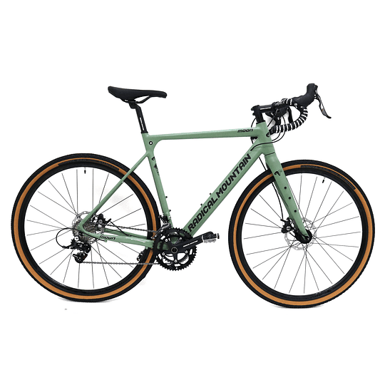 Bicicleta Radical Mountain Moon 700c Verde Mate