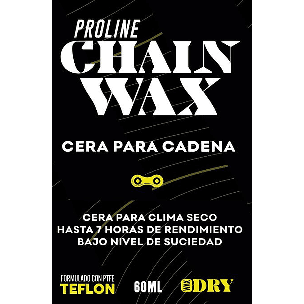 LUBRICANTE PROLINE CHAIN WAX 60ML 2