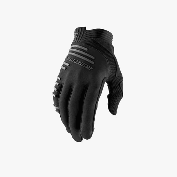 GUANTES 100%  R-CORE NEGRO 1