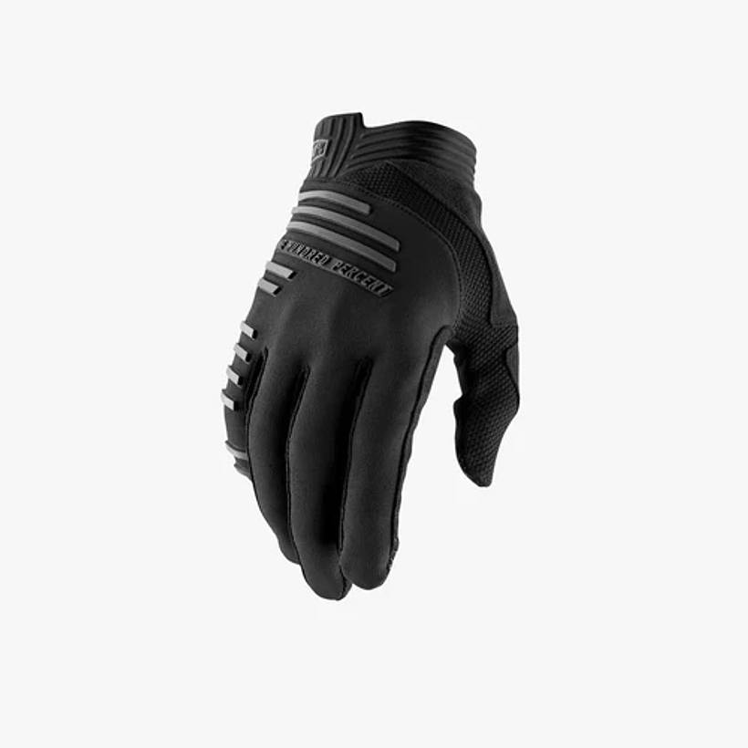 GUANTES 100%  R-CORE NEGRO