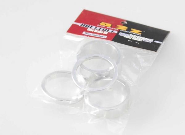 DISTANCIADOR DE TE A2Z SET 3,5,8,10MM PLATA