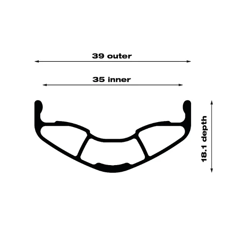 LLANTA WTB KOM TOUGH I35 29 TCS 2.0 32H BLK