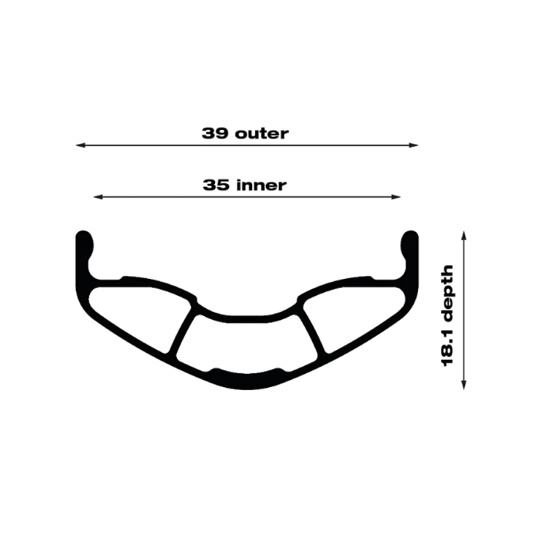 LLANTA WTB KOM TOUGH I35 29 TCS 2.0 32H BLK 2