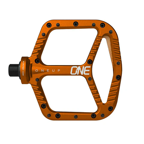 PEDALES ONEUP COMPONENTS ALUMINIO - NARANJO