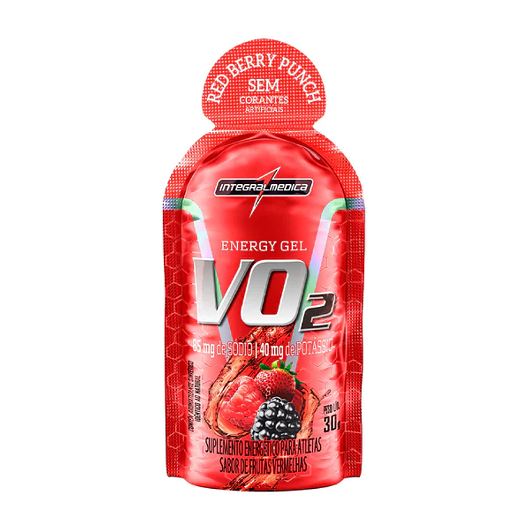 VO2 ENERGY GEL, FRUTOS ROJOS (30 gr) 1