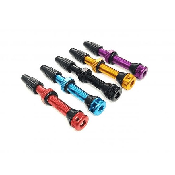 SET VALVULA TUBULAR CUSHCORE ANODIZADA 