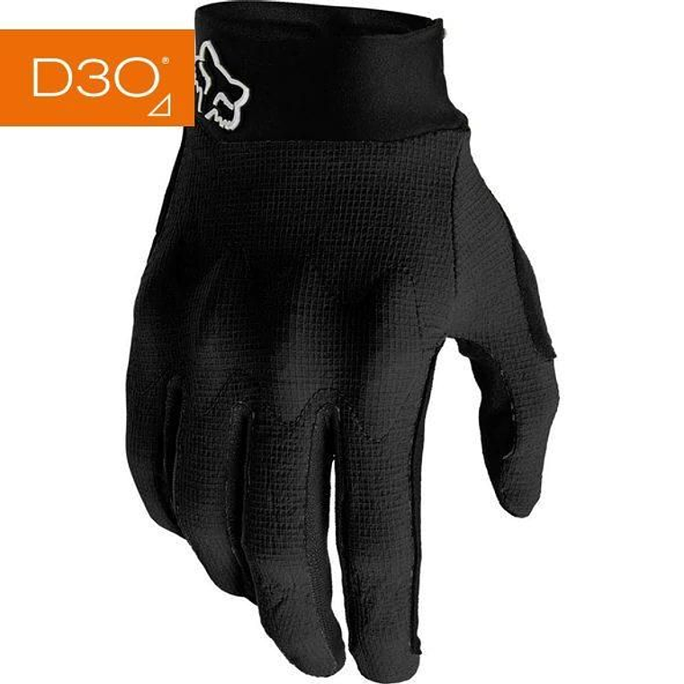 GUANTES FOX DEFEND 3DO NEGRO 2024 1