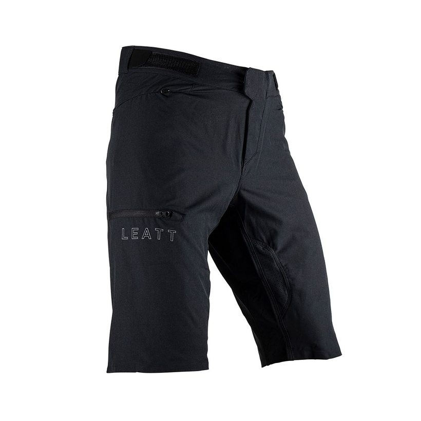 Shorts Leatt MTB Trail 1.0 Negro/white