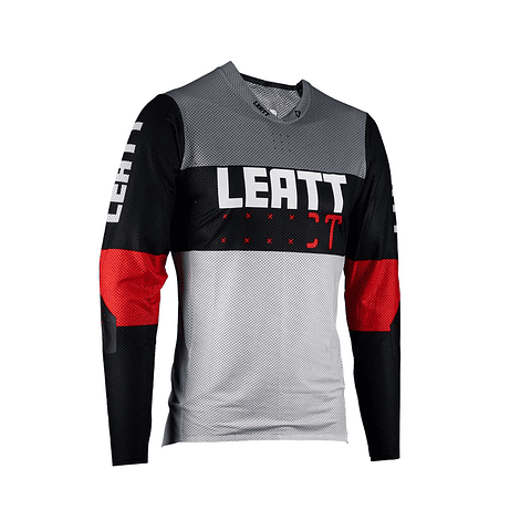 JERSEY LEATT MTB GRAVITY 4.0 TITANIUM NIÑO