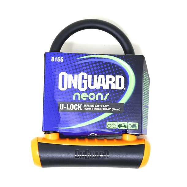 CANDADO ONGUARD U-Lock NS MINI 90x140mm 
