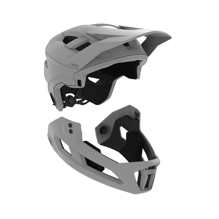 CASCO LEATT MTB ENDURO 2.0 V23 DESMONTABLE TITANIUM 2