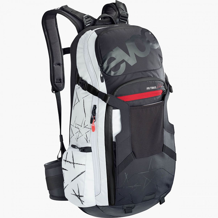 MOCHILA EVOC FR TRAIL 20 WHITE/BLK 1