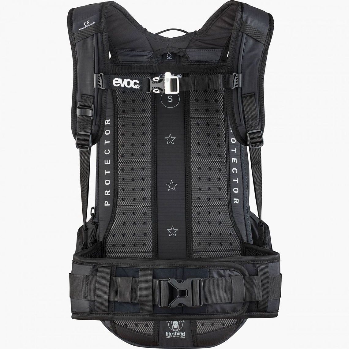 MOCHILA EVOC FR TRAIL 20 WHITE/BLK 2