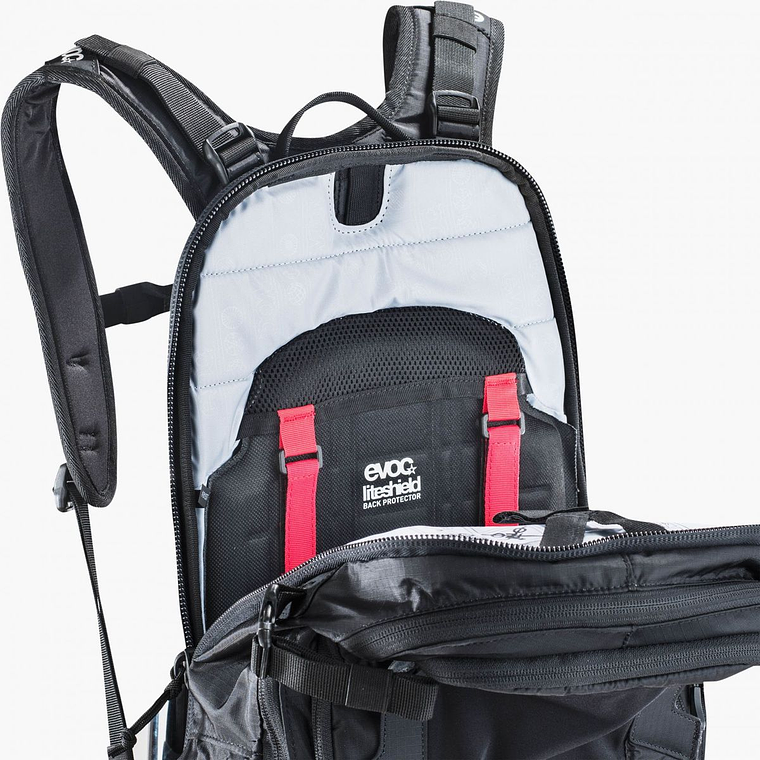 MOCHILA EVOC FR TRAIL 20 WHITE/BLK 3