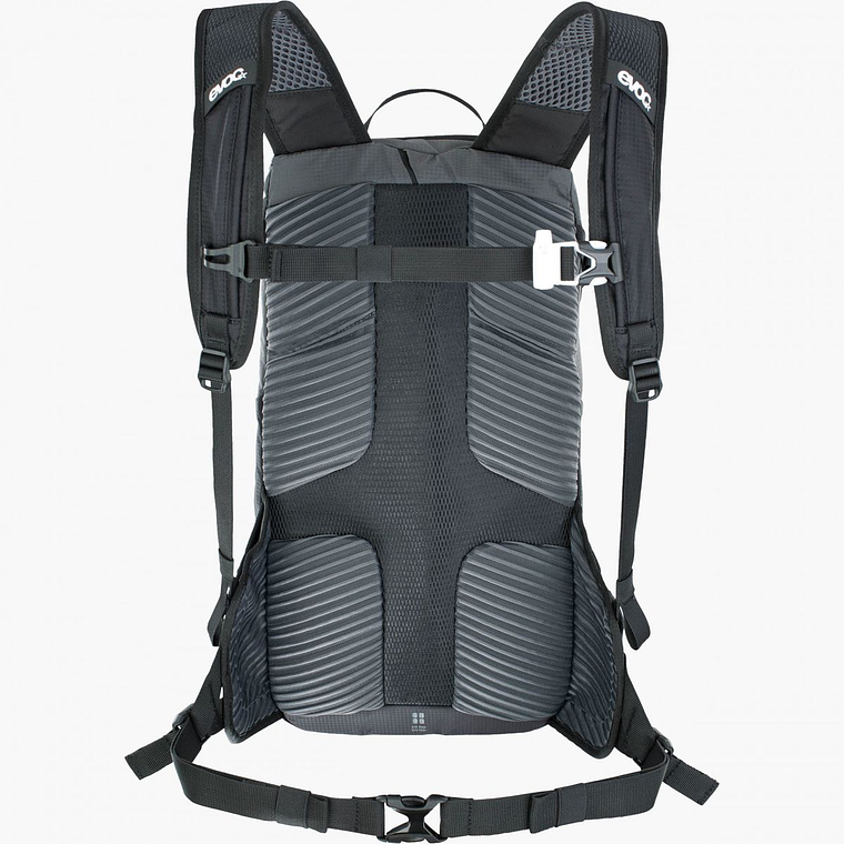 MOCHILA EVOC RIDE 12 CARBON BLACK 2