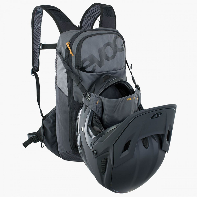 MOCHILA EVOC RIDE 12 CARBON BLACK 3