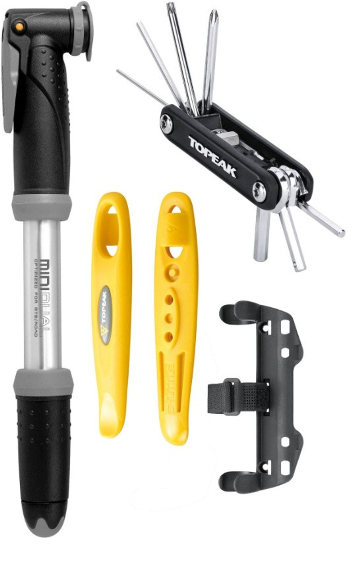 KIT TOPEAK DELUXE CYCLING 3 PCS