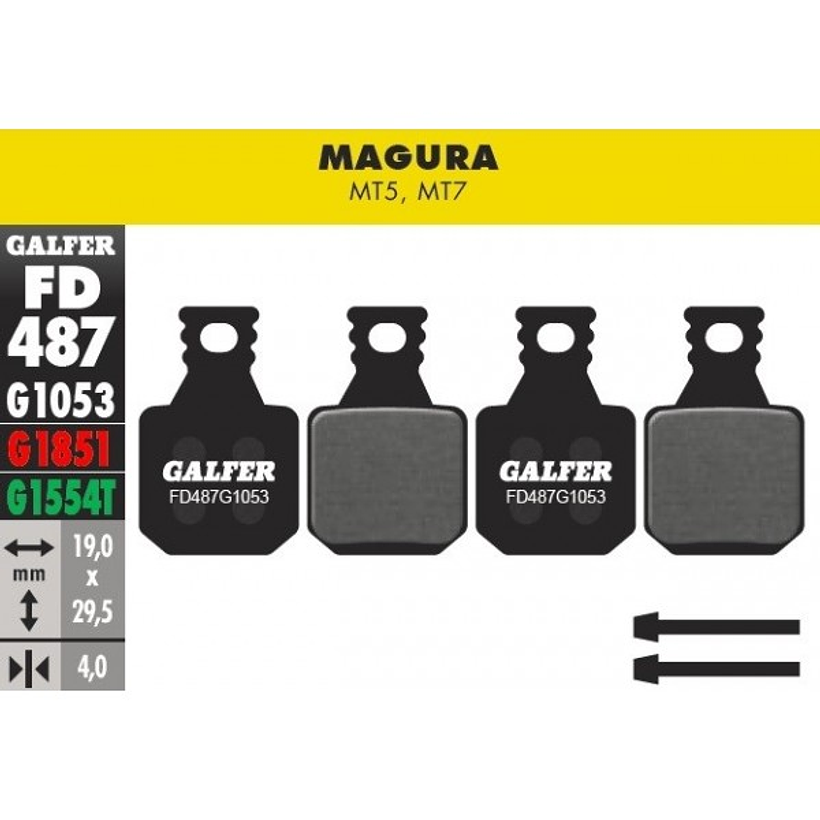 PASTILLAS GALFER MAGURA MT5 Y MT7