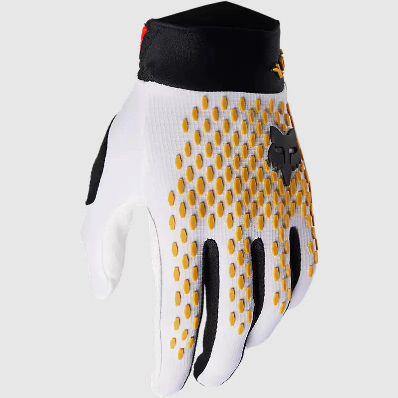 GUANTES FOX DEFEND RACE WHITE