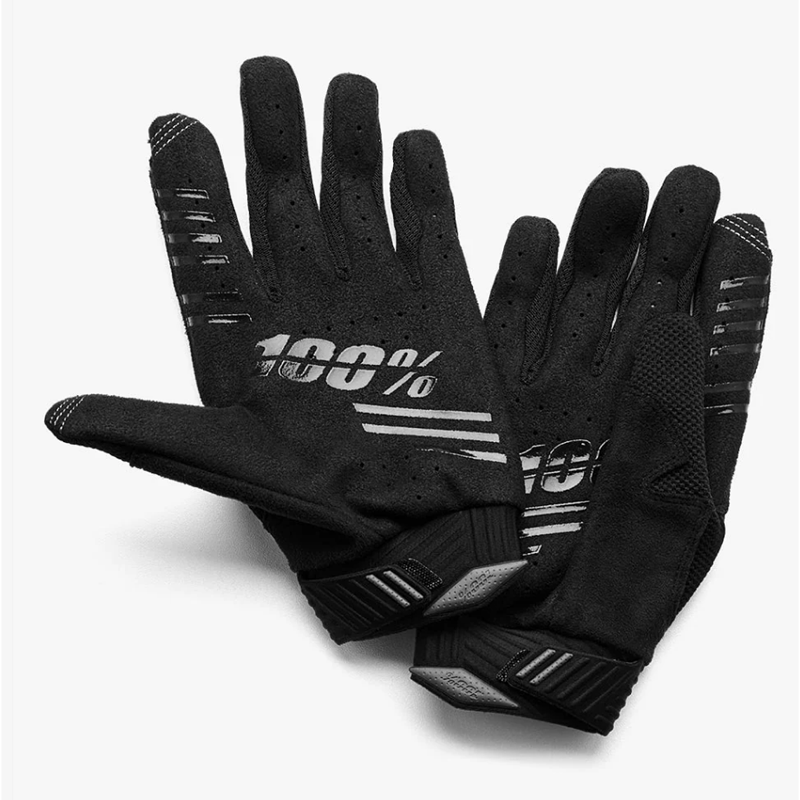 GUANTES 100%  R-CORE NEGRO 2