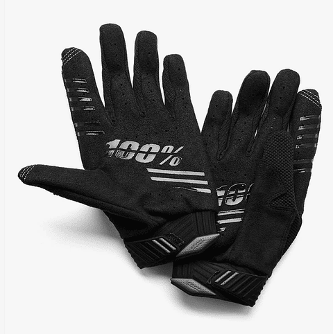 GUANTES 100%  R-CORE NEGRO