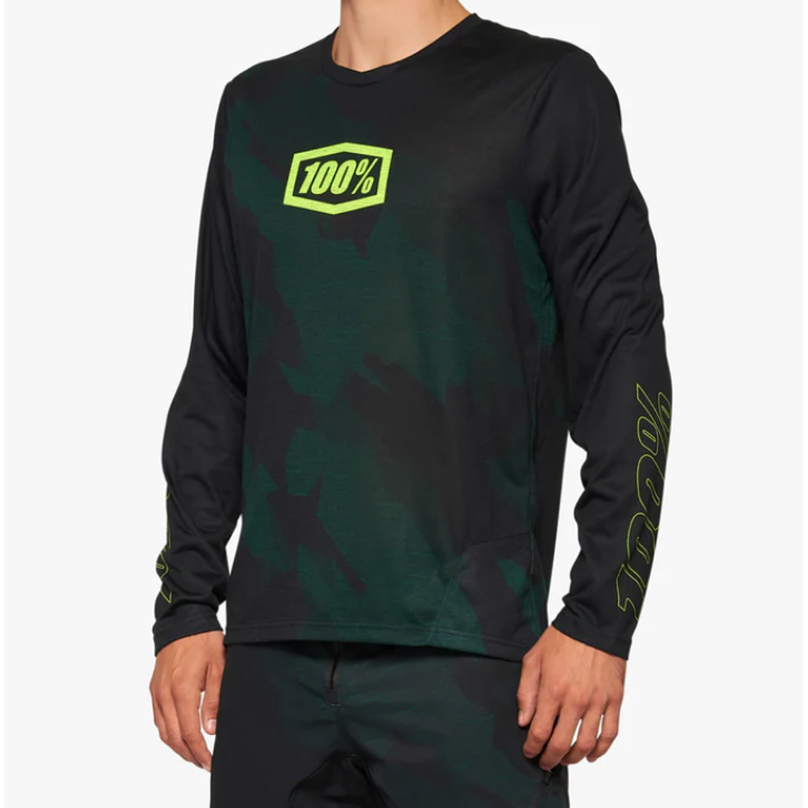 JERSEY 100% AIRMATIC LE BLACK CAMO MANGA LARGA 1
