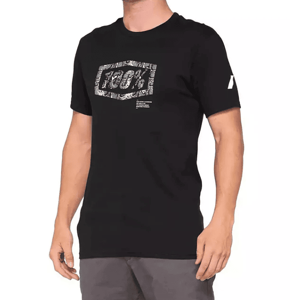 POLERA 100% ICON SNAKE MANGA CORTA 