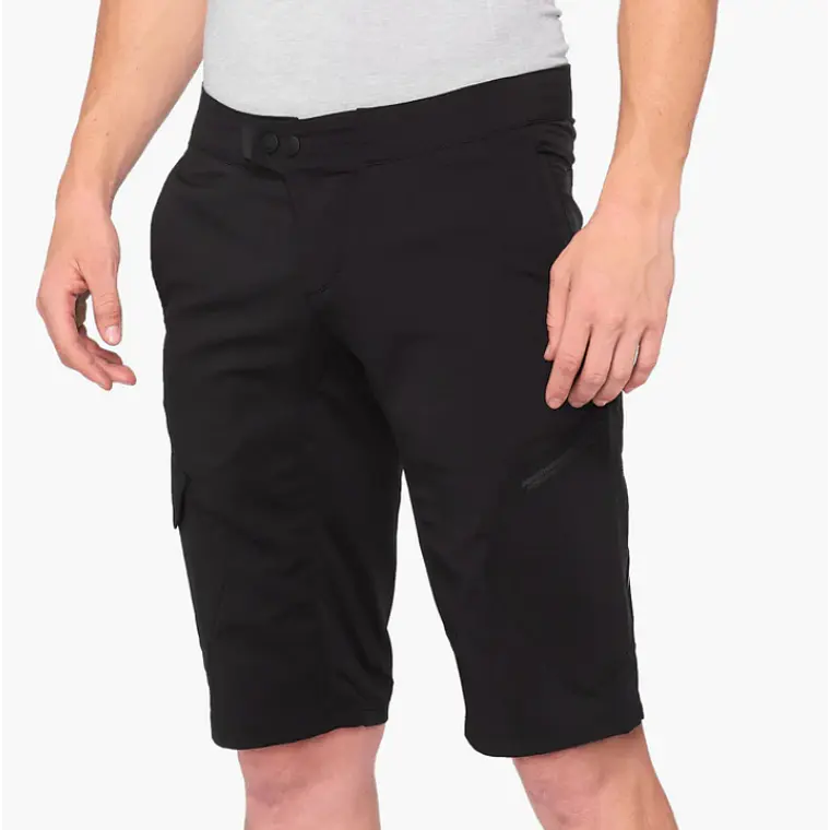 SHORTS 100% RIDECAMP NEGRO 1