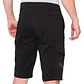 SHORTS 100% RIDECAMP NEGRO - Miniatura 2