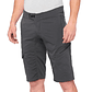 SHORTS 100% RIDECAMP CHARCOAL - Miniatura 1