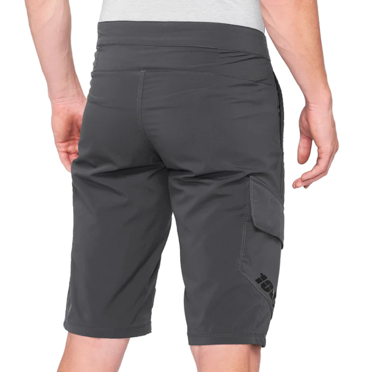 SHORTS 100% RIDECAMP CHARCOAL 2