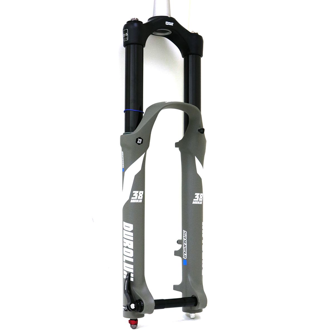 HORQUILLA SUNTOUR DUROLUX 38 RC2 29 170mm GRIS 20x110 1