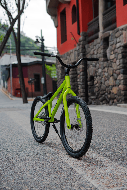 BICICLETA EXTENTION Street Trial 24" Verde lima