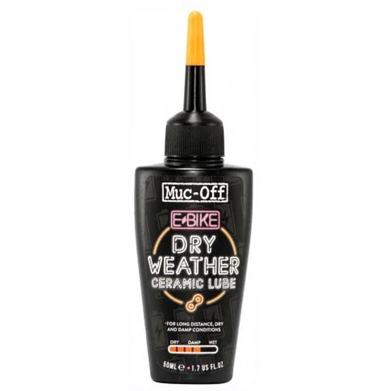 LUBRICANTE MUC-OFF DRY WEATHER CERAMIC E-bike 50ml 1