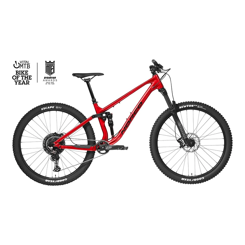 BICICLETA NORCO FLUID FS 4 RED 2023