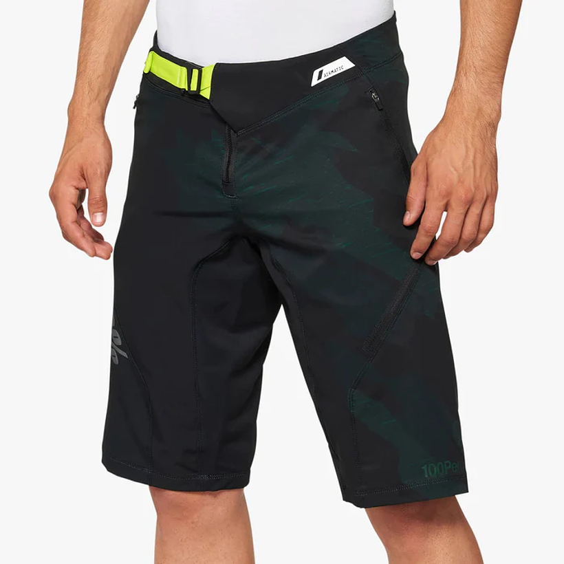 SHORT 100% AIRMATIC NEGRO CAMO