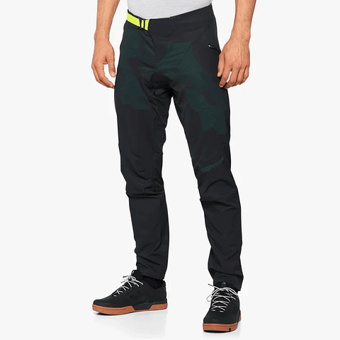 PANTALON 100% AIRMATIC NEGRO CAMO