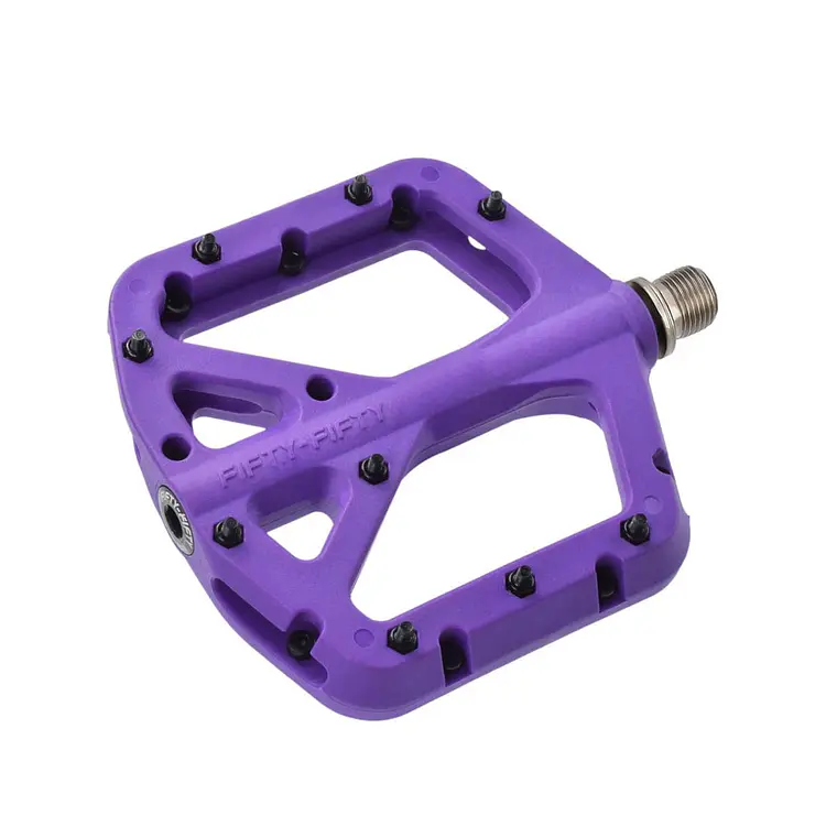 PEDALES PLATAFORMA NP15 NYLON FIFTY-FIFTY PURPLE 1
