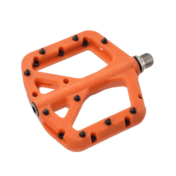 PEDALES PLATAFORMA NP15 NYLON FIFTY-FIFTY ORANGE 