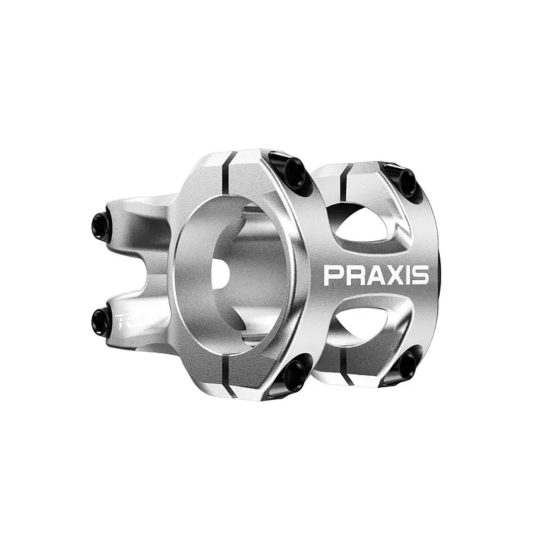 TEE PRAXIS TURN 32MM (CLAMP 35) SILVER 1