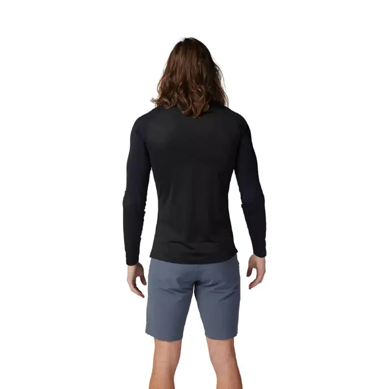 JERSEY FOX FLEXAIR ASCENT LS BLACK 4