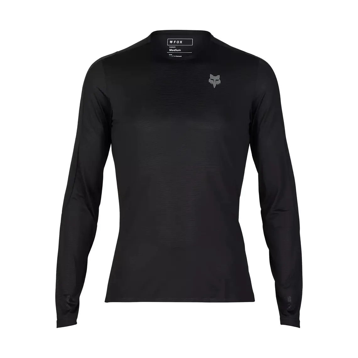 JERSEY FOX FLEXAIR ASCENT LS BLACK 1