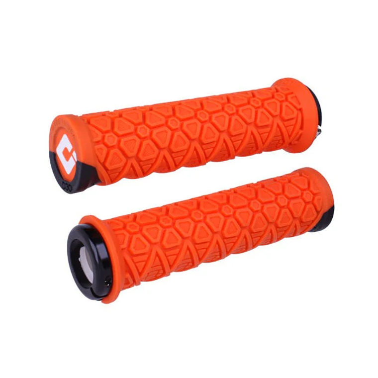PUÑOS ODI VANQUISH V2.1 LOCK-ON GRIP ORANGE 1