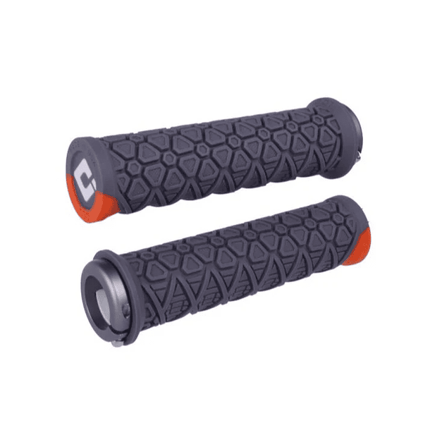 PUÑOS ODI VANQUISH V2.1 LOCK-ON GRIP GRIS 