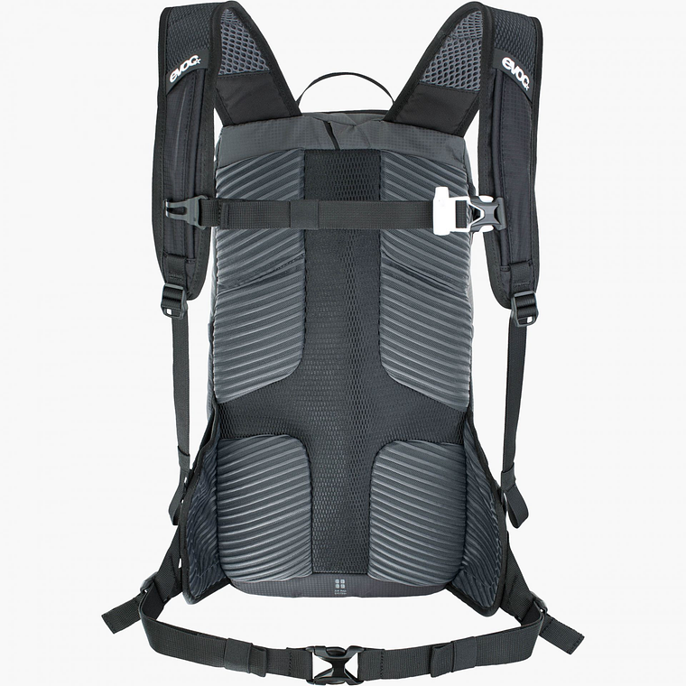 MOCHILA EVOC RIDE 12 + 2l BLADDER CARBON GREY/BLK 3